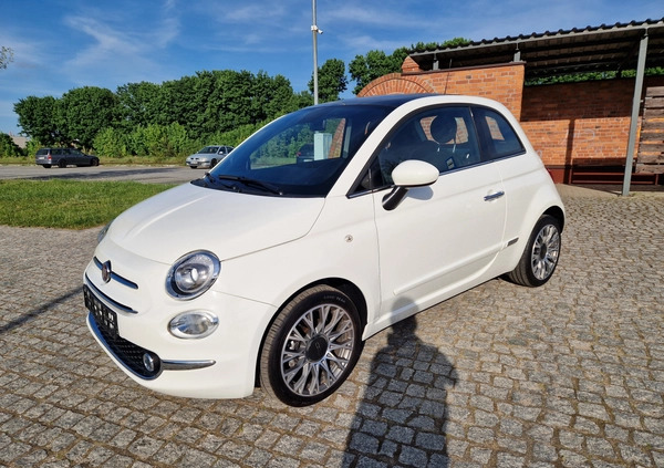 Fiat 500 cena 48900 przebieg: 10500, rok produkcji 2020 z Skoki małe 137